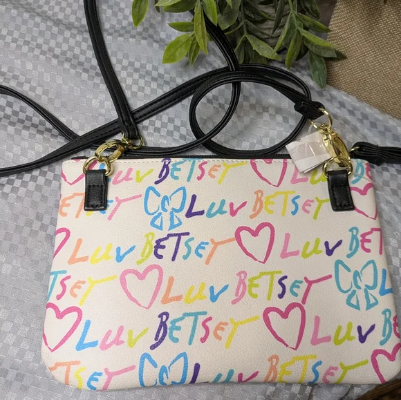 Betsey Johnson Multicolor Luv Betsy Crossbody Bag - Picture 4 of 6